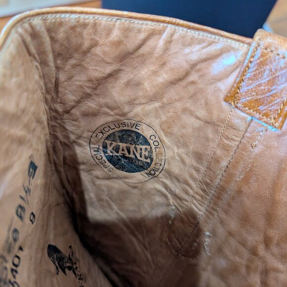Vintage old western FRAUSA Kane Collection cowboy boots - Picture 6 of 6